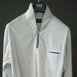 Giorgio Armani high collar shirt